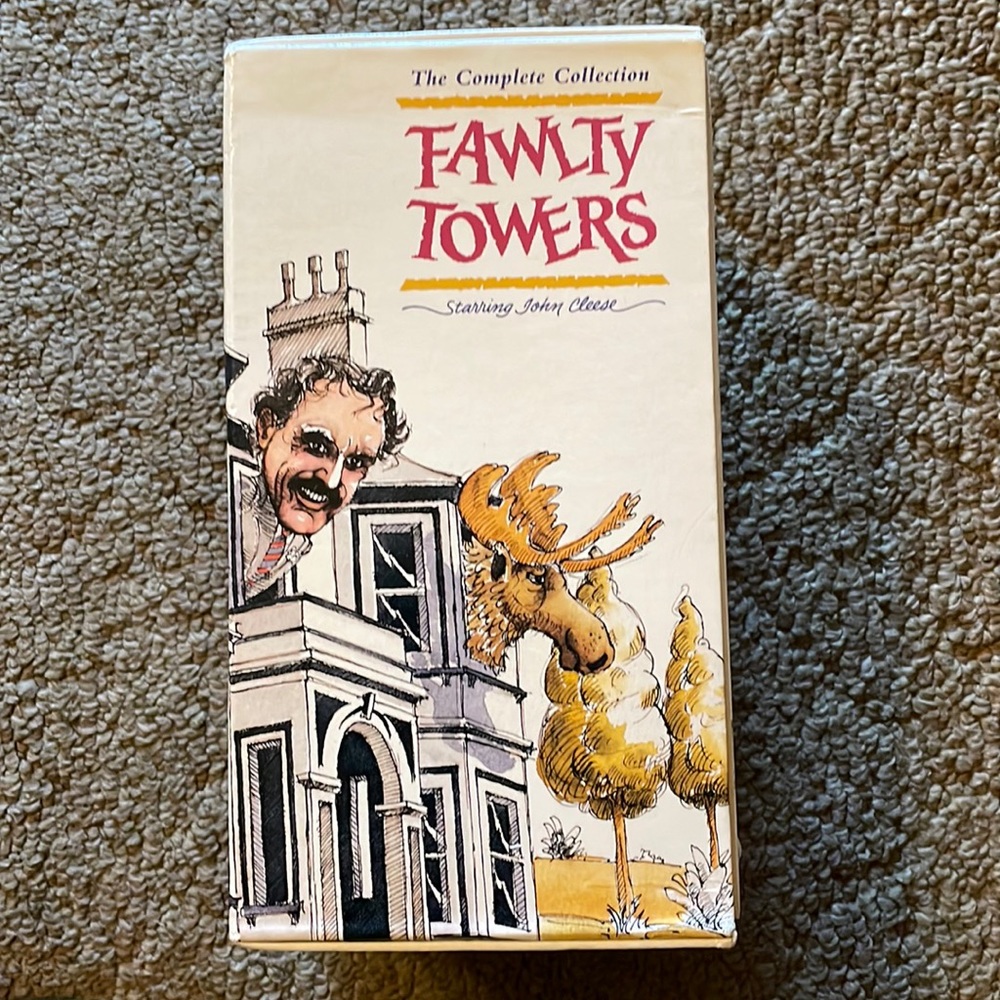 VHS Fawlty Towers The Complete Set New